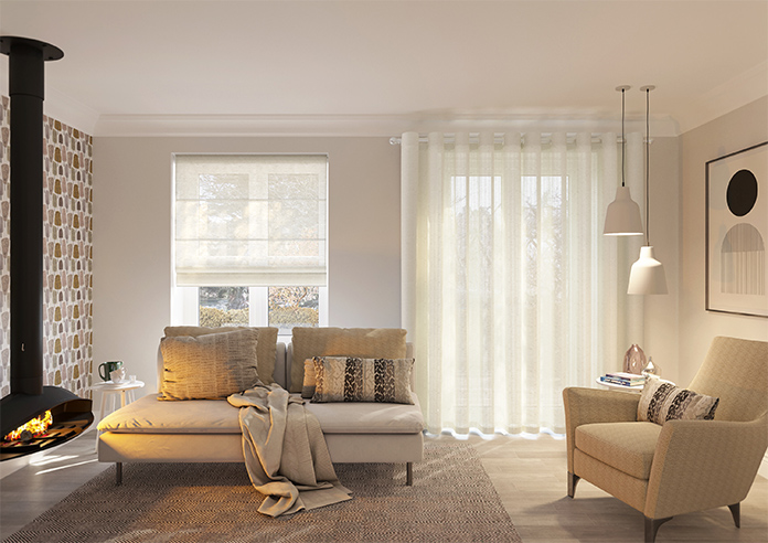 Siwa Voile, Papyrus - Made to Measure Curtains - Image 16